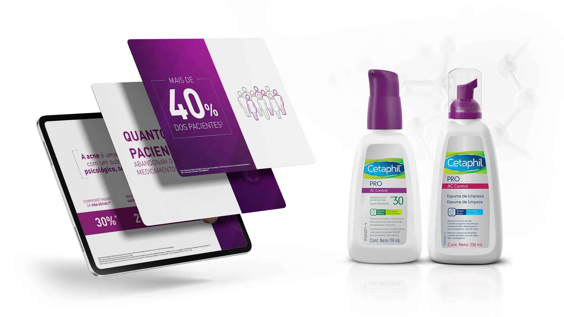 Cethaphil - PRO AC Control-tela e produto